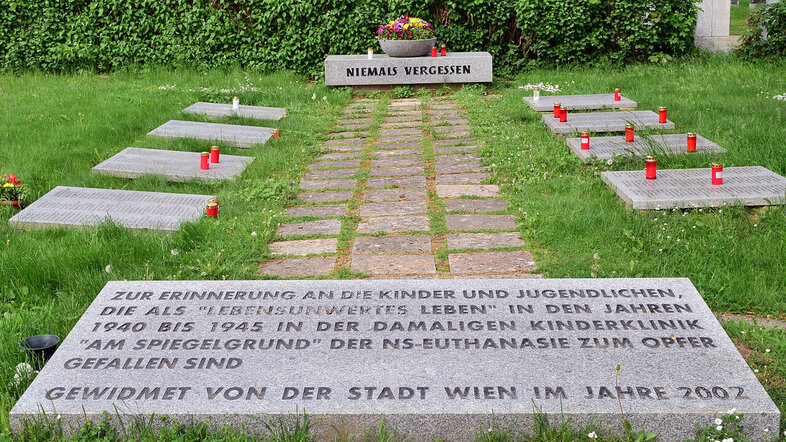 Foto des Denkmals am Wiener Zentralfriedhof