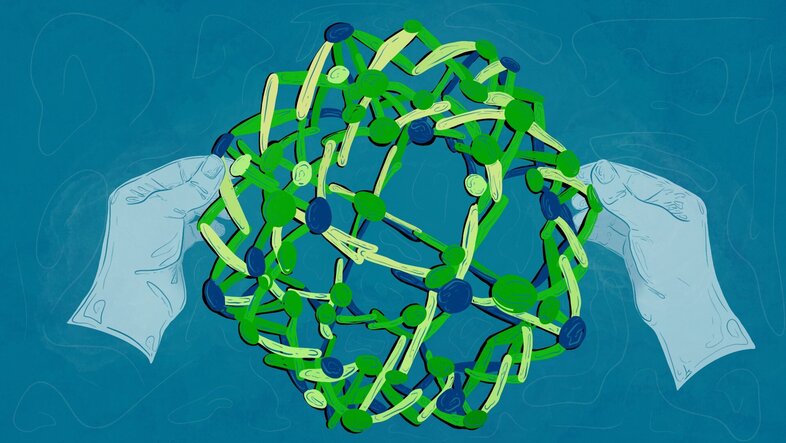 Illustration von Polyoxometallaten