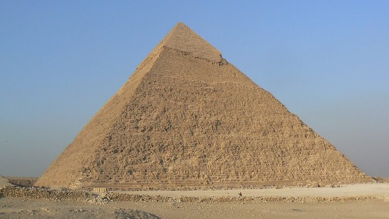 The pyramid of Chephren
