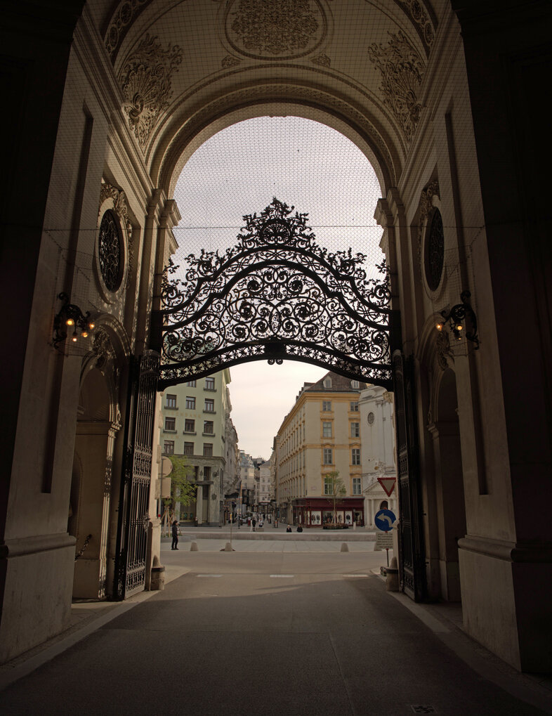 Photo of a Hofburg gate