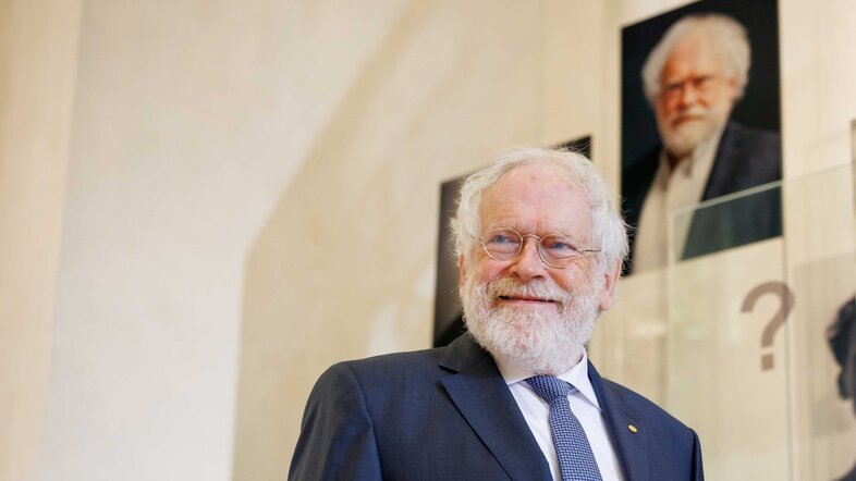 Anton Zeilinger Enthüllung Nobelpreisträgerdenkmal
