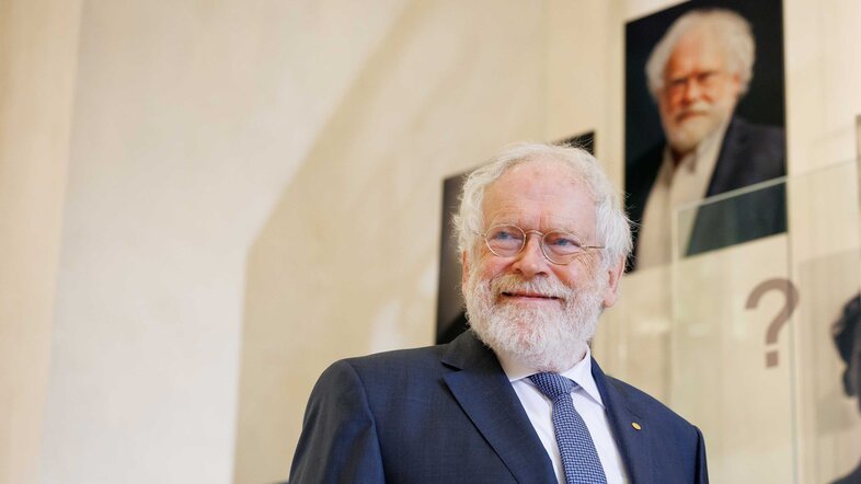 Anton Zeilinger Enthüllung Nobelpreisträgerdenkmal