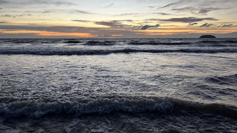 Sonnenuntergang am Meer