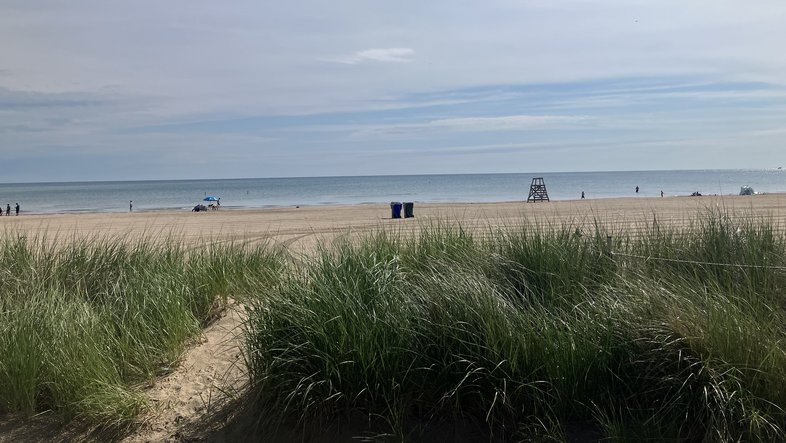 Strand am Lake Michigan