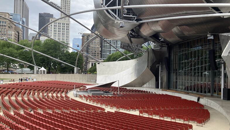 Jay Pritzker Pavilion in Millennium Park